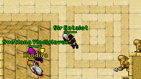 Sir Eatalot on screen