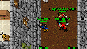 Xayrus on screen