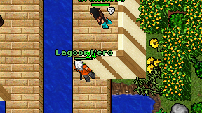 Lagoon Hero on screen