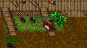 Kura Dominator on screen