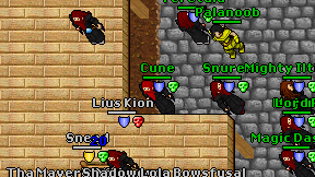 Cune on screen