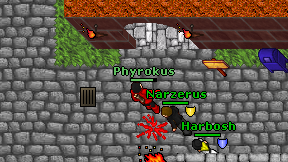 Phyrokus on screen