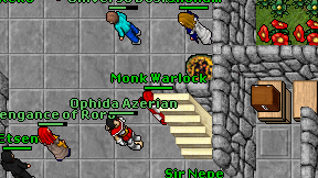 Monk Warlock on screen