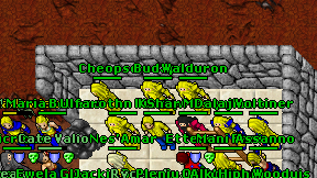 Budaps on screen