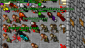 Du Godslayer on screen