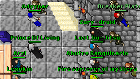 Zury-druid on screen