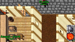 Italla on screen