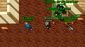 El men on screen