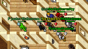 Fjaderbakare on screen