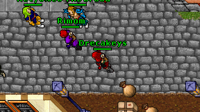 Drecakeys on screen
