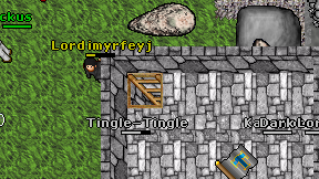 Tingle-Tingle on screen