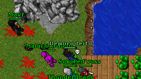 Demoro deito on screen