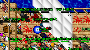 Cristknight on screen