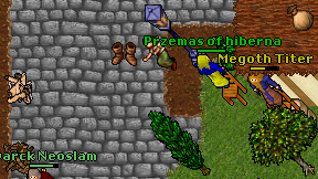 Megoth Titer on screen
