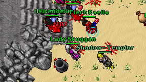 Lady Skuggan on screen