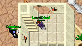 Lord Dizzl on screen