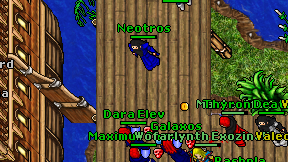 Neotros on screen