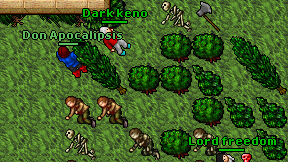 Dark keno on screen
