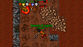 Amon Kagon on screen