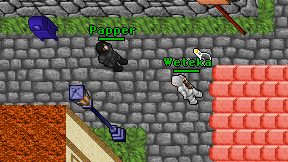 Weteka on screen