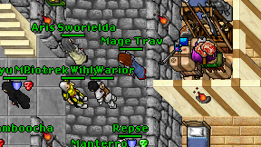 Mage Trav on screen