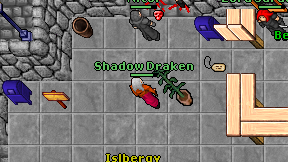 Shadow Draken on screen