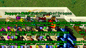 Shock of Dragon on screen