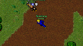 Swixx on screen