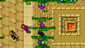 Punchizter on screen