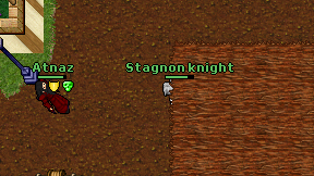 Stagnon knight on screen