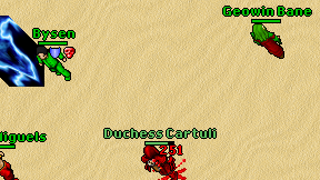 Duchess Cartuli on screen