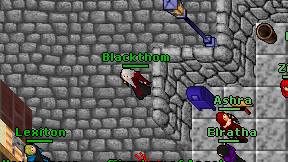 Blackthom on screen