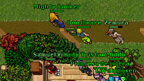 Mighty Racker on screen