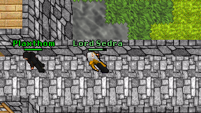 Lord Sedra on screen