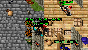 Kage Shadownight on screen