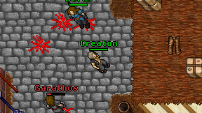 Creaton on screen