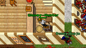 Gloomy-Hunter on screen