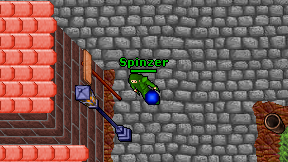 Spinzer on screen