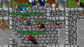 Dragoba on screen