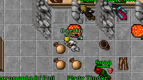 Daelth on screen