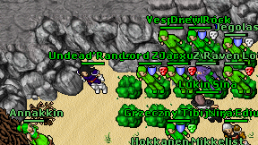 Undead'Ranger on screen