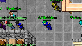 Aflicttion on screen