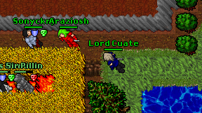 Lord Cuate on screen