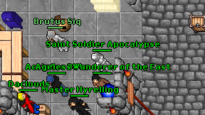 Saint Soldier Apocalypse on screen
