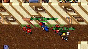 Aron Thunder on screen