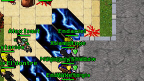 Endaxiel on screen