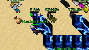 Master heart on screen