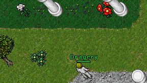 Dragery on screen