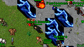 Black bomek on screen