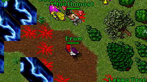 Eruw on screen